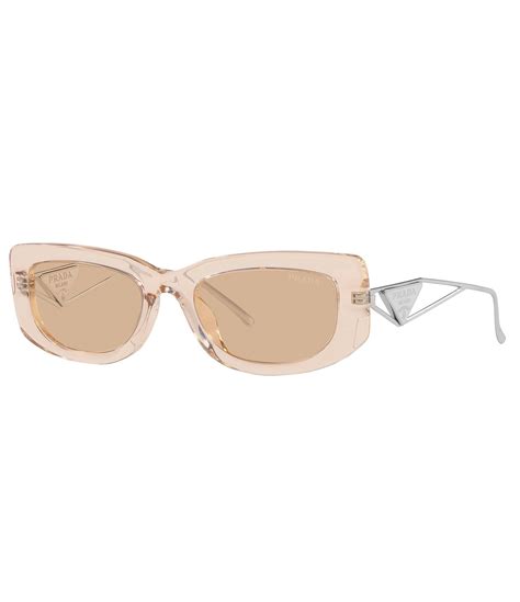 Prada Women's PR14YS 53mm Rectangle Transparent 